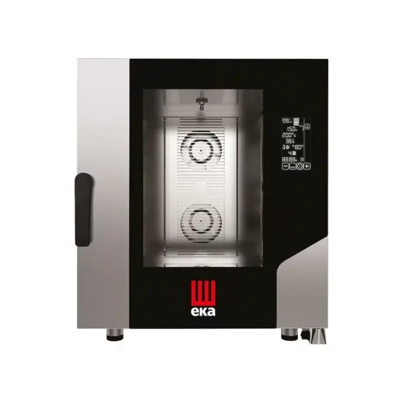 Comandă acum Cuptor electric cu convectie pentru gastronomie, Millennial Black Mask Gastro, 7 tavi x GN 1/1, 730×784×(H)850 mm, Hendi