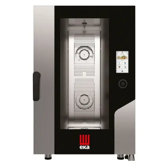 Cuptor electric, mixt cu aburi si boiler Millennia, Touch Screen, 11 tavi x GN 1/1, 730×785×(H)1130 mm, Hendi Plată sigură