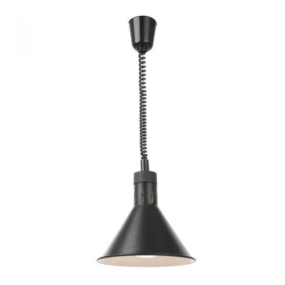 Lampa incalzire infrarosu conica pentru pastrarea la cald a alimentelor 250 W -Hendi, Negru, 275x(H)250 mm Cumpără online