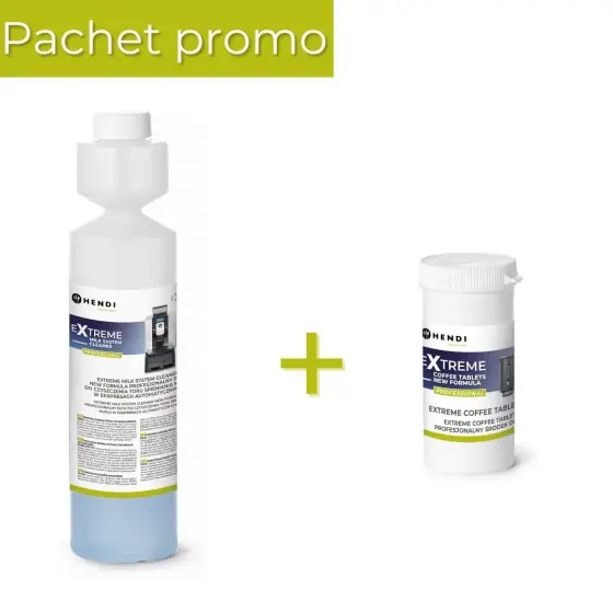 Reduceri Pachet Solutie curatare sistem spumare + Tablete curatare