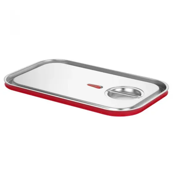 Ofertă limitată Capac pentru recipiente GN cu margine din silicon, HENDI, Kitchen Line, GN 1/6, 156x142mm
