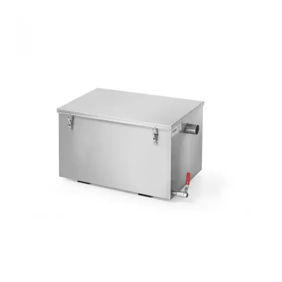 Ofertă Sistem profesional de colectare al grasimii pentru sistemele de canalizare Inox 60 litri Hendi, 745x410x(H)400 mm