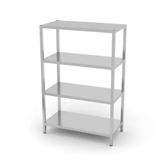 Raft 4 polite, pregatit pentru asamblare, Hendi, Kitchen Line, 1000x500x(H)1800mm Chilipir