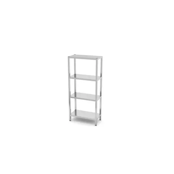 Raft 4 polite, pregatit pentru asamblare, Hendi, Kitchen Line, 800x400x(H)1800mm Chilipir