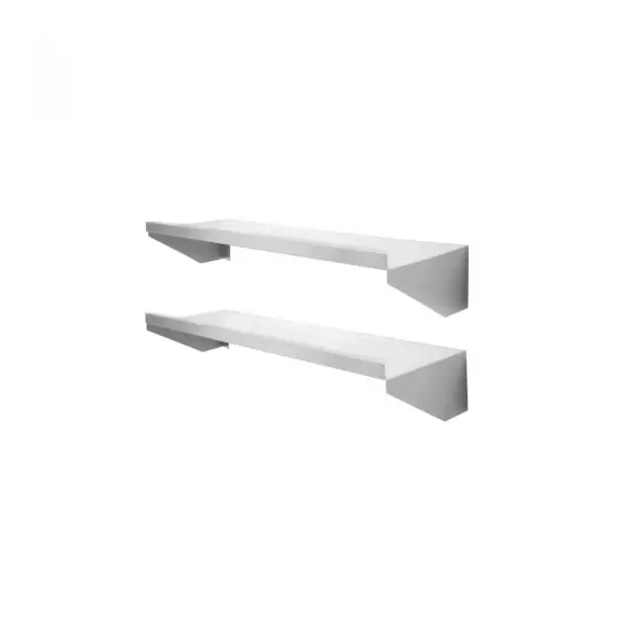 Raft metalic suspendat dublu, Inox, 1400x300 mm Revolution by Hendi Retur ușor