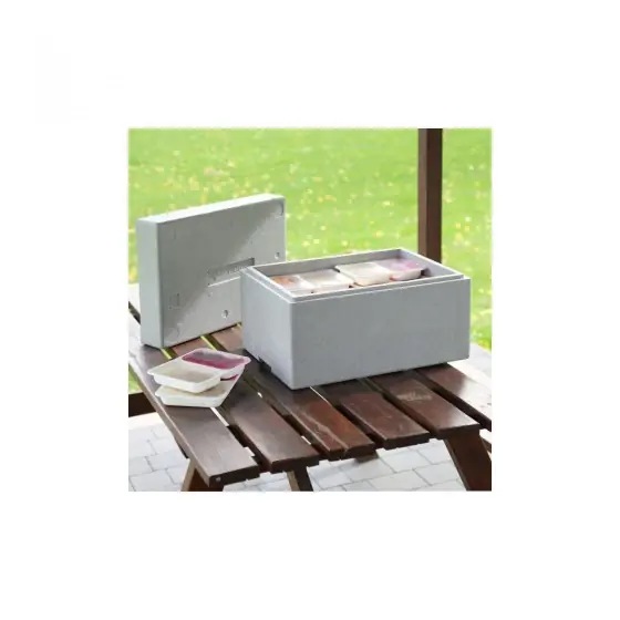 Super ofertă Cutie termoizolanta 37.5 L, interior 472x322x (H) 270 mm, exterior 532x382x (H) 330 mm Revolution by Hendi spuma polipropilenica