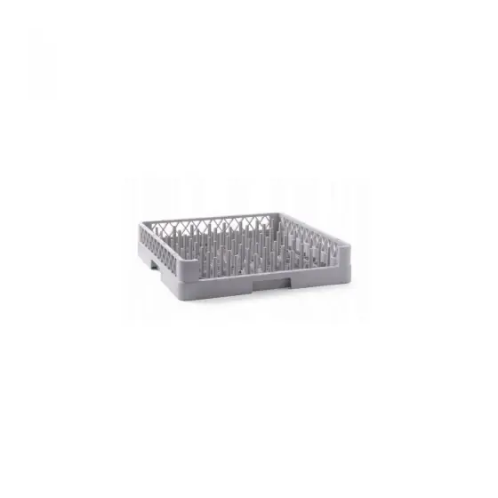 Cos universal pentru masina de spalat vase polietilena Hendi, Gri 500x500x(H)100 mm Chilipir