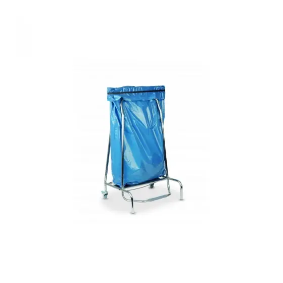 Ofertă Suport pentru pungi gunoi, mecanism cu pedala, Hendi, rama inox, 420x580x(H)960 mm