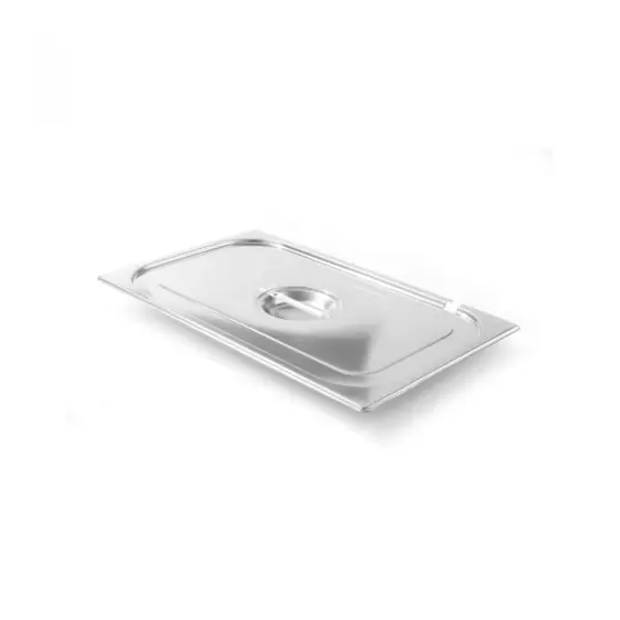 Capac Hendi Gastronorm cu fanta lingura servire GN 1/6 - gama Kitchen Line, otel inoxidabil Doar azi