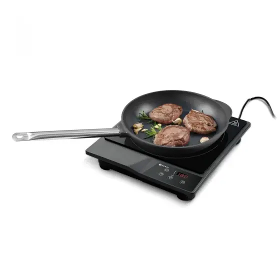 Cumpărături sigure Plita inductie, Hendi, model 1800W, display digital, 315x345x(H)70 mm