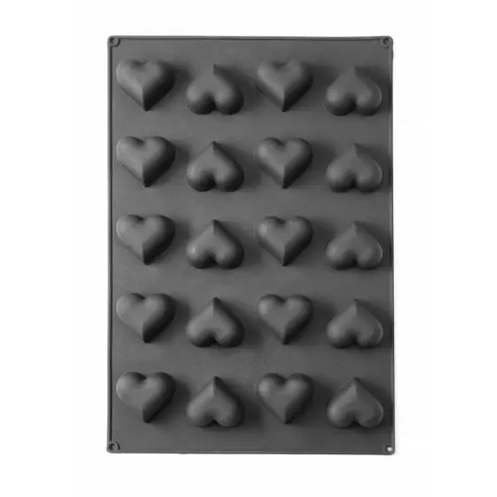 Retur ușor Forma silicon HEART, 570x375x(H)35mm