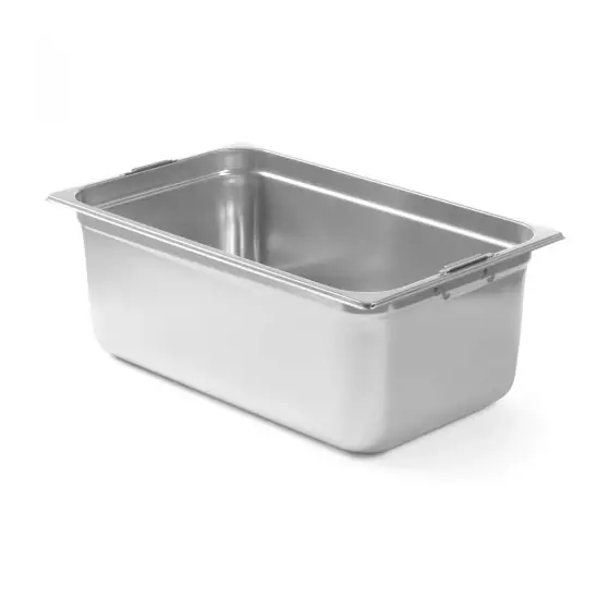 Cumpără online Tava Gastronorm GN 1/1, cu manere ergonmice, HENDI, GN 1/1, 28L, (H)200mm