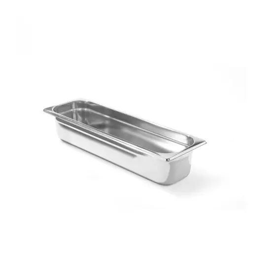 Tava Gastronorm GN 2/4, 530x162x(H)65 mm, 4 lt , inox, Hendi Profi Line Preferatul clienților