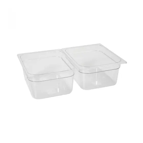 Reducere extra Tava Hendi Gastronorm GN 1/2 150 mm 9.5 lt - policarbonat transparent