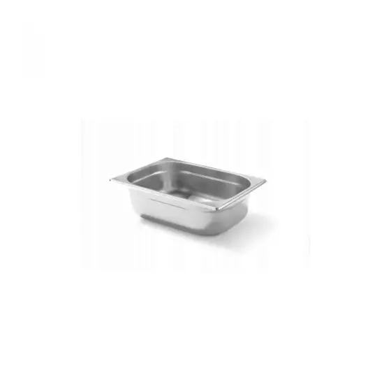 Tava gastronorm GN 1/2 din inox 18/10, 325x265xH100 mm Revolution by Hendi rezistenta la temperaturi de la -40 C pana la 300 C Plată sigură