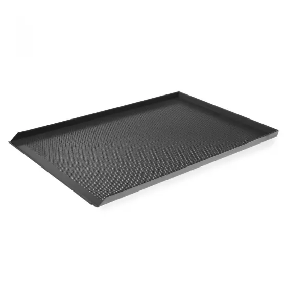 Nu rata Tava Hendi, aluminiu, perforata non-stick 600x400mm
