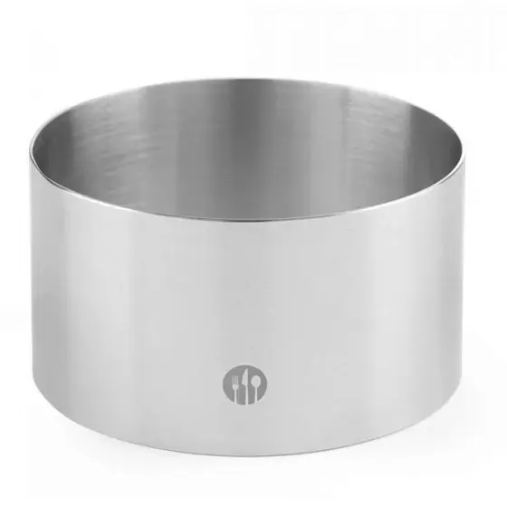 Plată sigură Forma rotunda Hendi, din inox pentru patiserie si cofetarie, 220x(H)60mm