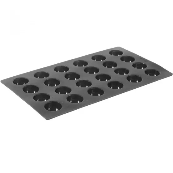 Ofertă limitată Forme copt din silicon, Hendi, model semi-sfera 24 forme , GN 1/3, 31x(H)18mm
