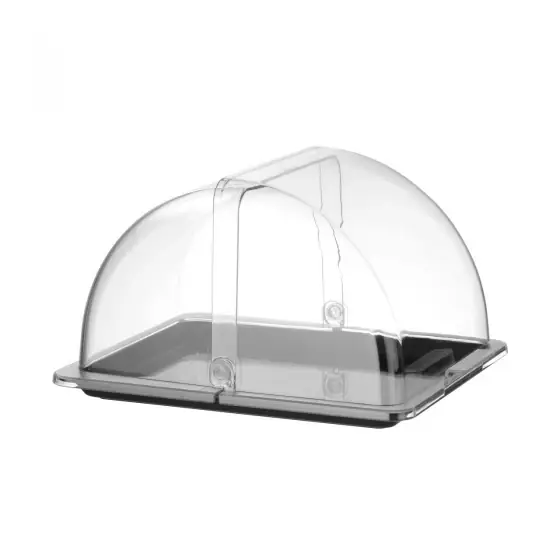 Display Roll-top , HENDI, GN 1/2, Negru, 325x265mm Noutate