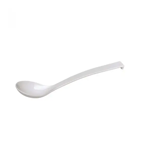 Lingura servire bufet, Hendi, plastic SAN, alba, lungime 33.5 cm, 60 ml Cel mai bun preț