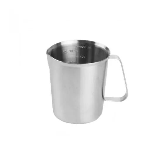 Cana gradata inox 0,5 lt, Hendi, constructie solida, dimensiuni 90x(H)110 mm. Premium