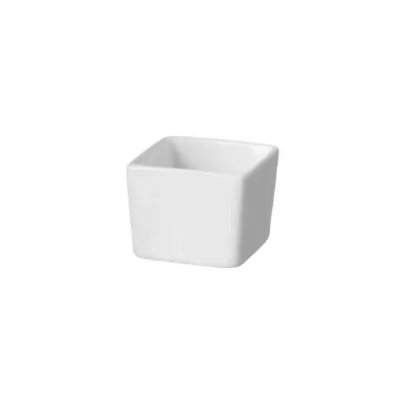 Bol patrat din portelan fingerfood Necessity 50x50 mm Fine Dine Preț mic