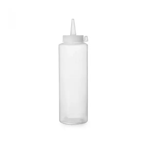 Livrare expres Set 3 x sticle dispenser 0,2 litri, polietilena, transparent 50x(H)185 mm, Hendi