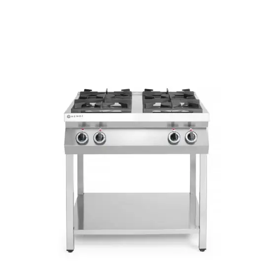 Ofertă specială Masina de gatit cu 4 arzatoare pe stand deschis HENDI Smart, 2x3,5kW+2x6kW, 800x700x(H)900mm