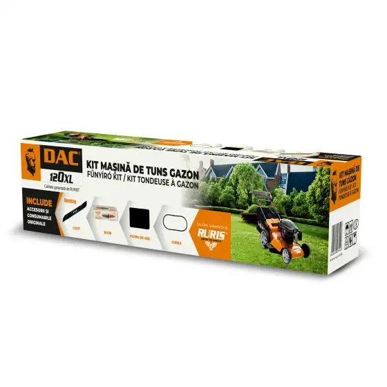 Kit pentru mașina de tuns gazon DAC 120XL Ultima șansă