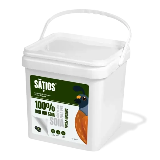 Pachet promotional Satios, furaj organic premium pentru prepelite,10 kg, 22 cutii + 2 cutii GRATIS Cumpără online