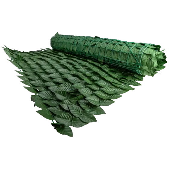 Gard viu artificial PVC Frunze, 1.5 x 5 metri Bestseller