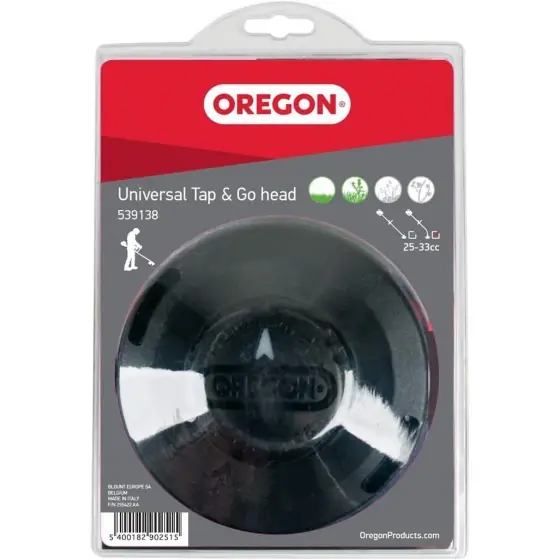 Plată securizată Cap Trimmer Oregon, Tap and Go 109mm