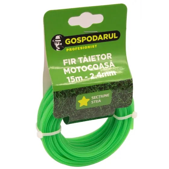 Cumpără online Fir taietor 15m - 2.4mm (sectiune stea) (MC)