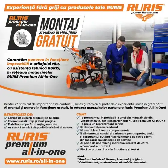 Suflanta frunze Ruris A7 Promoție