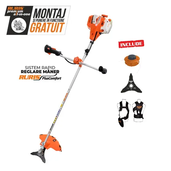 Preferatul clienților Motocoasa RURIS RR400, 2.8 CP
