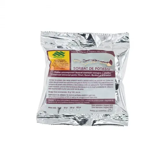 Cumpără acum Conservant universal Sorbat de Potasiu, 500 g