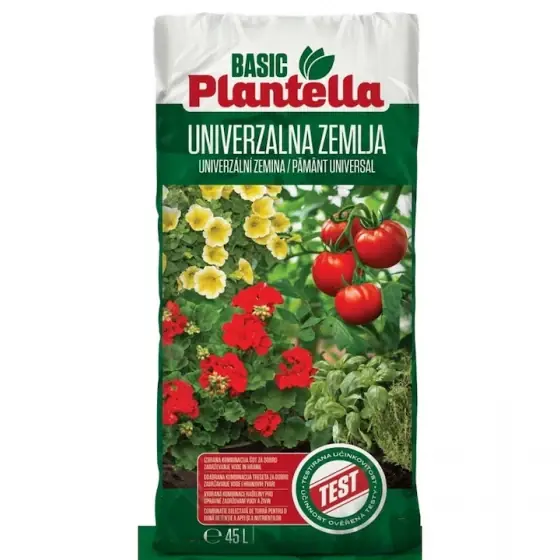 Preferatul clienților Pamant universal, 45 l, Plantella Basic, turba