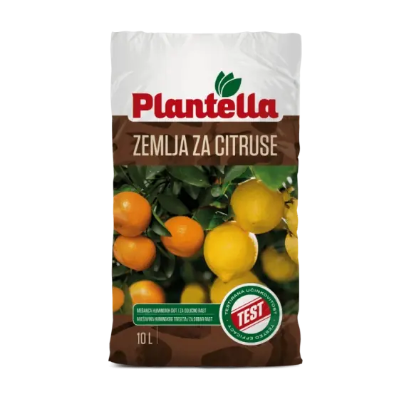 Substrat de crestere, 10 l, Plantella, pentru citrice si plante mediteraneene Ofertă specială