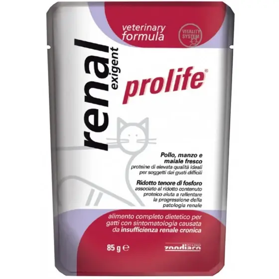 Chilipir Hrana Umeda Dietetica Pentru Pisici Prolife Plic Vet Renal Exigent 85Gr/33801
