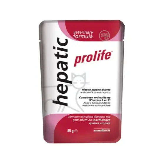Hrana Umeda Dietetica Pentru Pisici Prolife Cat Vet Hepatic Plic 85Gr/38134 Doar azi
