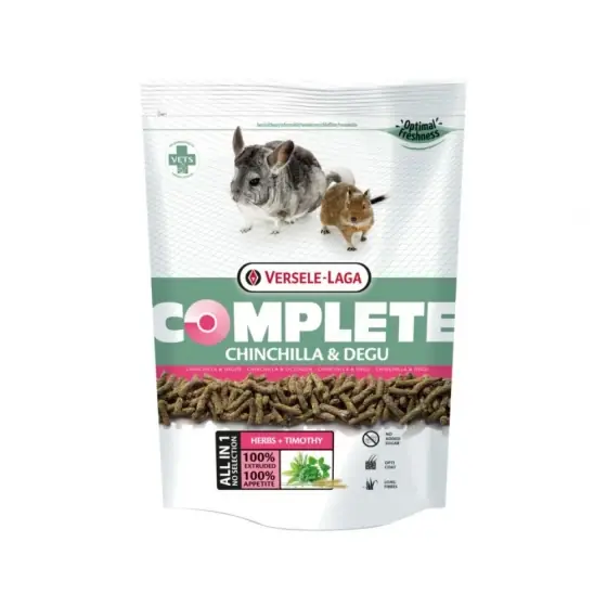 Hrana Complete Chinchilla&Degu Versele Laga 500G/461255 Plată securizată