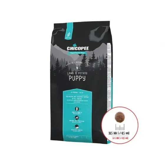 Livrare rapidă Hrana Uscata Pentru Caini Super Premium Chicopee Hnl Puppy Lamb&Potato 2Kg