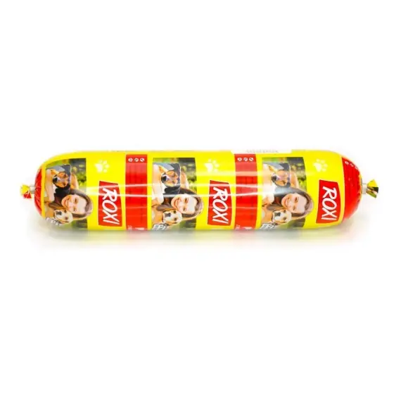 Reducere extra Salam Pentru Caini Roxi Cu Vita 900 G
