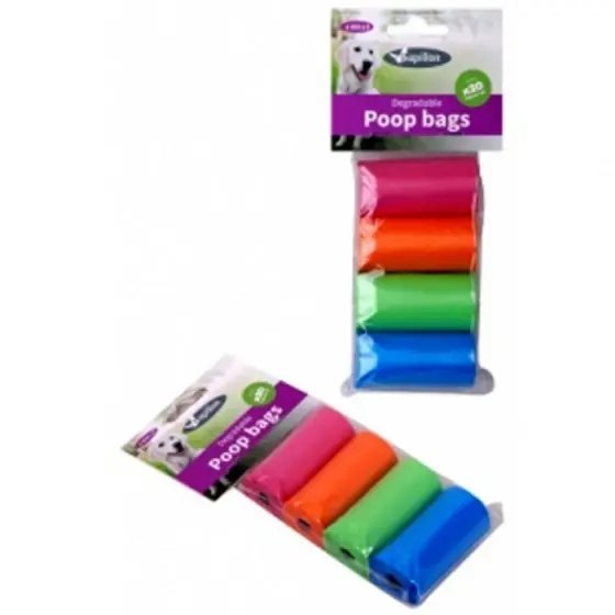 Reducere Saci Igienici Colectori Papillon, Mix Colours, 4*20Buc/Set/190004