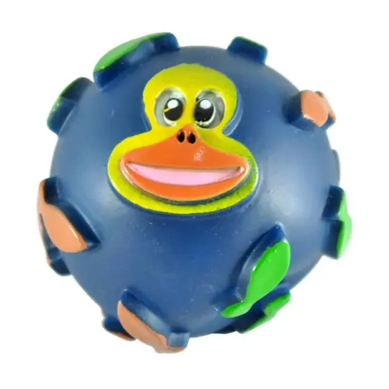 Ofertă specială Jucarie Pentru Caini Minge Vinil Cu Pestisori, 8Cm/Vts0022-3