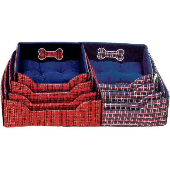Culcus Textil Pentru Caini Si Pisici Set 4Buc 8733-2A/D Promoție