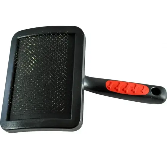 Ofertă Perie Tesala Neagra Pentru Caini Si Pisici L 19X12Cm