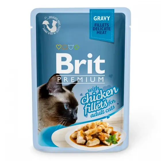 Ofertă specială Brit Cat Delicate Chicken in Gravy 85 g
