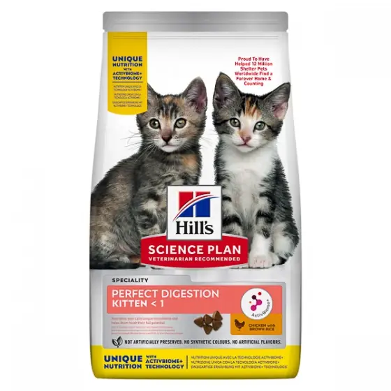 Hill's SP Feline Kitten Perfect Digestion 7 kg Doar azi