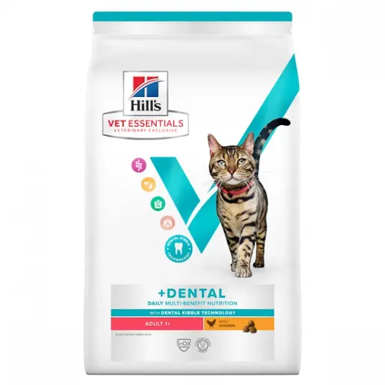 Hill's VE Feline Adult Dental Chicken 3 kg Calitate înaltă